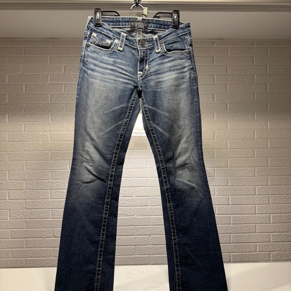Big Star Denim - Big Star Jeans Women's‎ Size 27R Bootcut Embellished Pockets Denim Pants